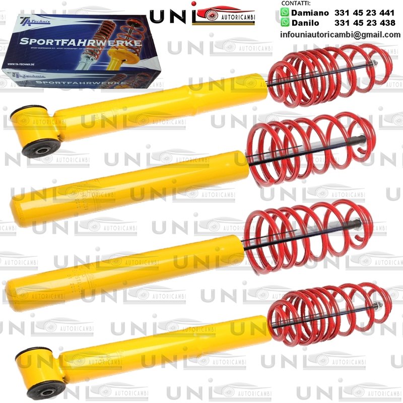 Kit Assetto Sportivo Fisso Tatechnix Audi A6 Avant (4A-C4) da 1994 a 1997