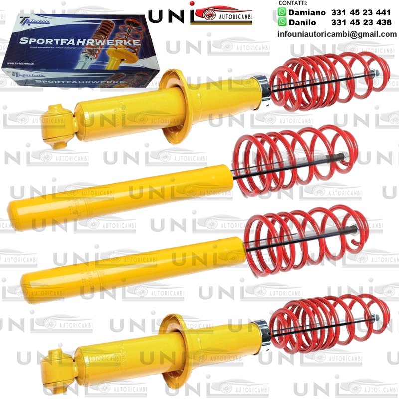 Kit Assetto Sportivo Fisso Tatechnix Audi A6 Quattro Berlina (4A-C4) da 1994 a 1997