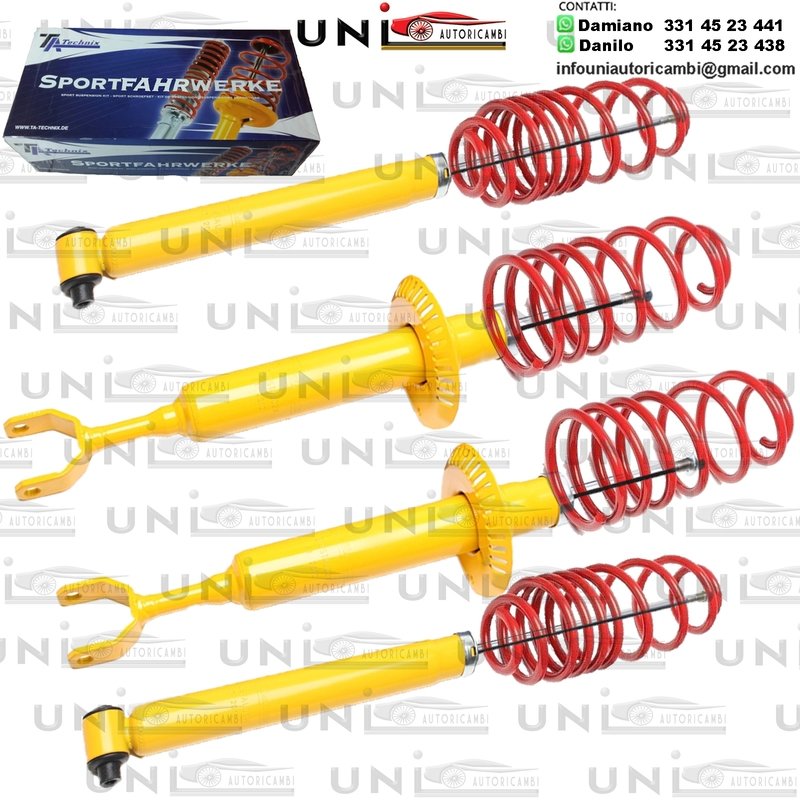 Kit Assetto Sportivo Fisso Tatechnix Audi A6 Berlina (4B-C5) da 1997 a 2005