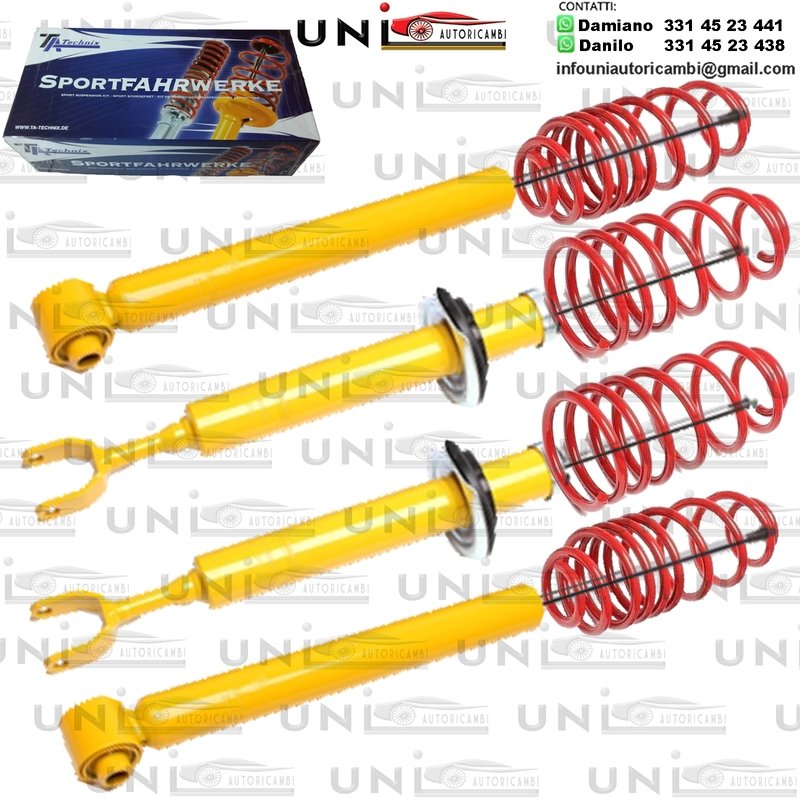 Kit Assetto Sportivo Fisso Tatechnix Audi A6 BERLINA (4F-C6) da 2004 - 2011