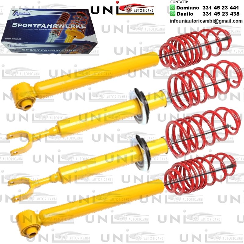 Kit Assetto Sportivo Fisso Tatechnix Audi A6 Saloon (4F-C6) da 2004 - 2011