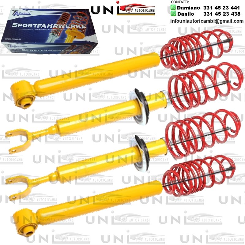 Kit Assetto Sportivo Fisso Tatechnix Audi A6 Avant (4F-C6) da 2004 - 2011