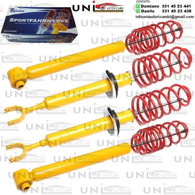 Kit Assetto Sportivo Fisso Tatechnix Audi A6 Avant (4F-C6) da 2004 - 2011