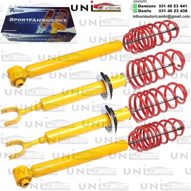 Kit Assetto Sportivo Fisso Tatechnix Audi A6 Quattro Berlina (4F-C6) da 2004 - 2011