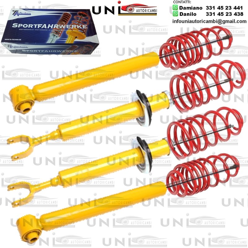 Kit Assetto Sportivo Fisso Tatechnix Audi A6 Quattro Berlina (4F-C6) da 2004 - 2011