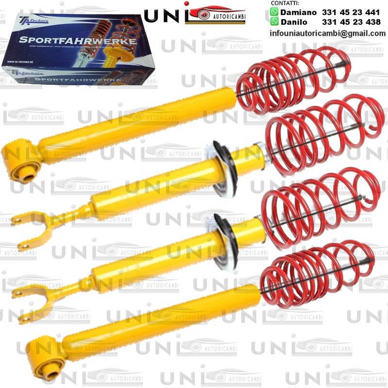 Kit Assetto Sportivo Fisso Tatechnix Audi A6 Quattro Berlina (4F-C6) da 2004 - 2011