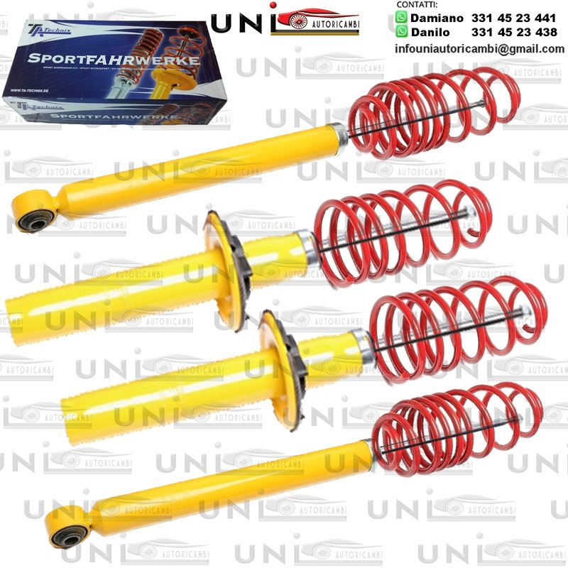 Kit Assetto Sportivo Fisso Tatechnix Audi A5 Cabriolet (8F-B8) da 2009 a 2017