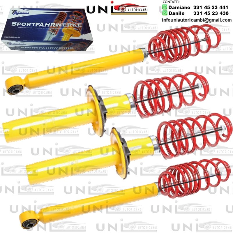 Kit Assetto Sportivo Fisso Tatechnix Audi A5 Sportback (8T-B8) da 2009 a 2017