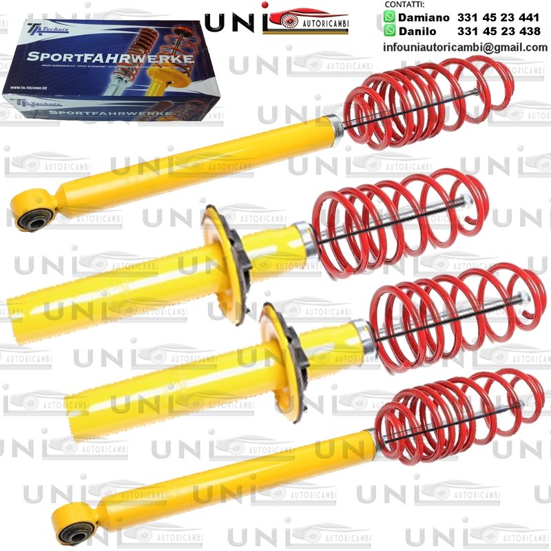 Kit Assetto Sportivo Fisso Tatechnix Audi A5 Quattro Sportback (8T-B8) da 2009 a 2017