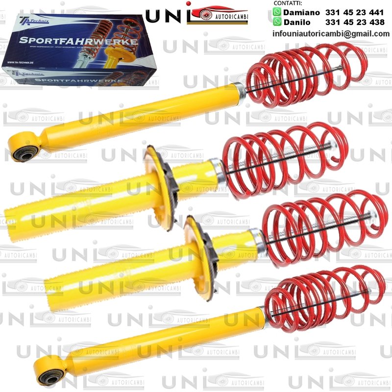 Kit Assetto Sportivo Fisso Tatechnix Audi A5 Quattro Sportback (8T-B8) da 2009 a 2017