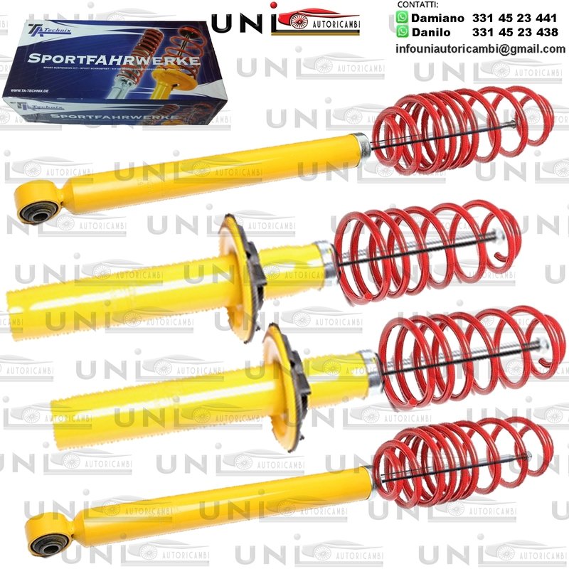 Kit Assetto Sportivo Fisso Tatechnix Audi A4 Avant (8K-B8) da 2007 a 2015