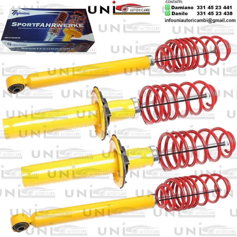 Kit Assetto Sportivo Fisso Tatechnix Audi A4 Avant (8K-B8) da 2007 a 2015