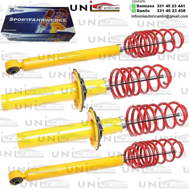 Kit Assetto Sportivo Fisso Tatechnix Audi A4 Avant (8K-B8) da 2007 a 2015