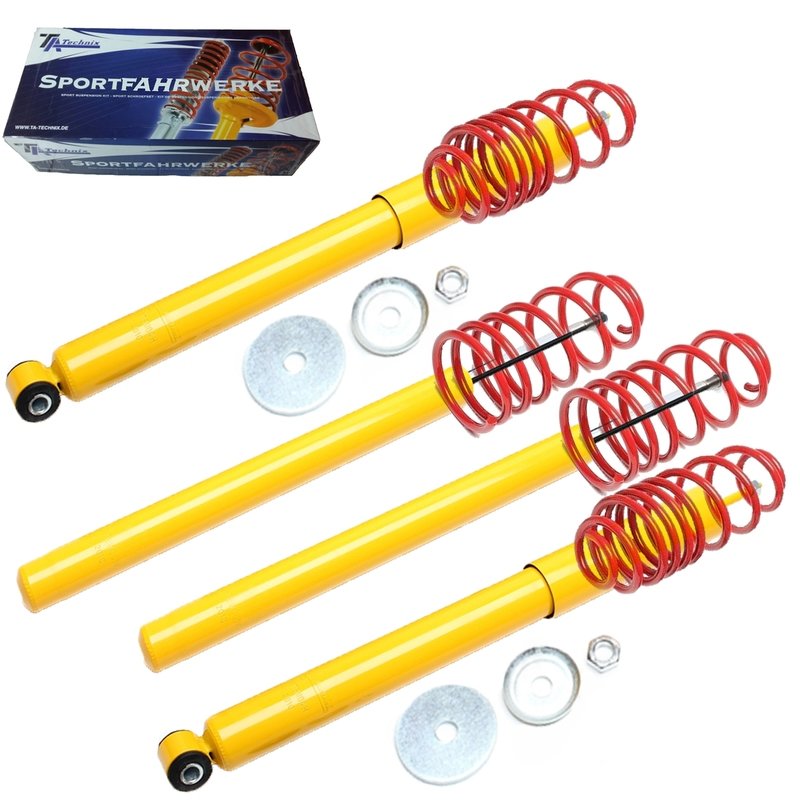 Kit Assetto Sportivo Fisso Tatechnix BMW Serie 3 Berlina + Cabriolet (E30, 3/1, 3/R) da 1982 a 1991