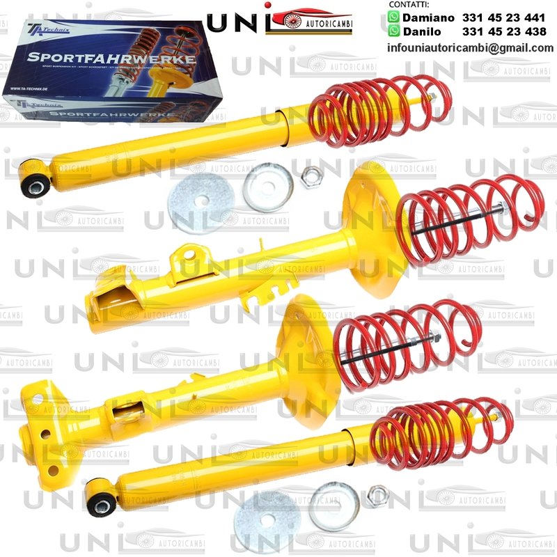 Kit Assetto Sportivo Fisso Tatechnix BMW Serie 3 Compact (E46, 346K) da 2001 a 2005