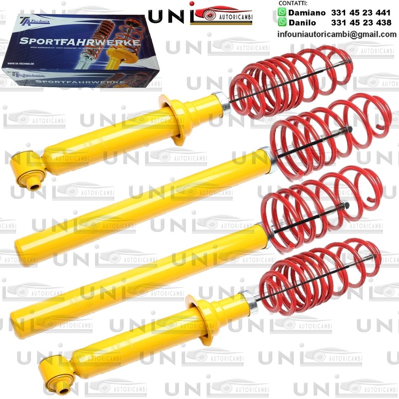 Kit Assetto Sportivo Fisso Tatechnix BMW Serie 5 Berlina (E34, 5/H) da 1988 a 1995