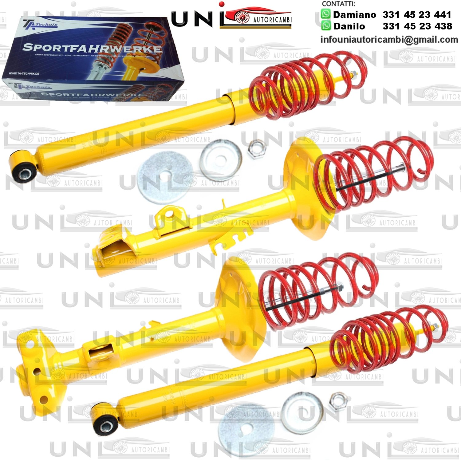 Kit Assetto Sportivo Fisso Tatechnix BMW Z3 Roadster (E36, R/C) da 1995 a 2003