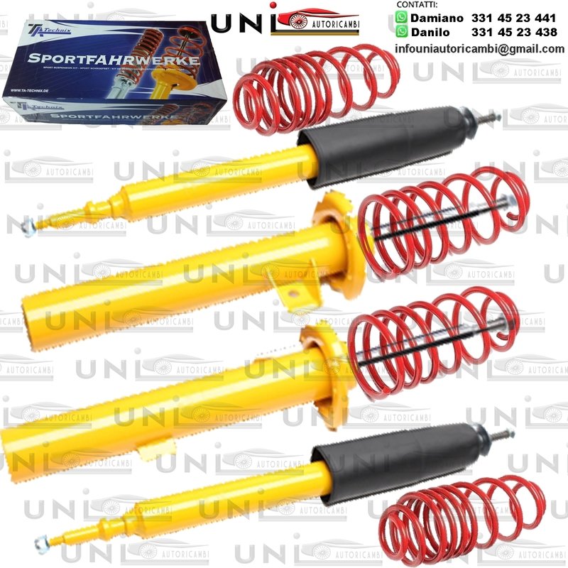 Kit Assetto Sportivo Fisso Tatechnix BMW Serie 1 Hatchback (187) da 2004 a 2013