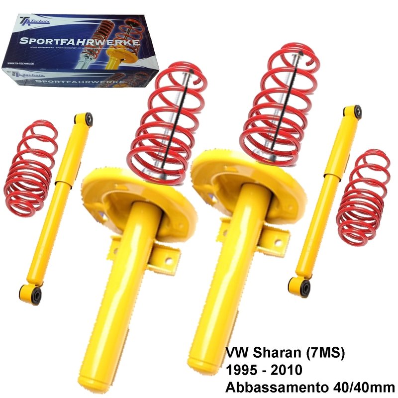 Kit Assetto Sportivo Fisso Tatechnix VW Sharan (7MS) da 09.1995 a 2010