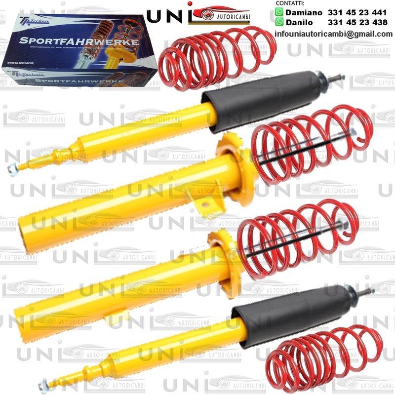 Kit Assetto Sportivo Fisso Tatechnix BMW Serie 3 Berlina (E90, 390L) da 2005 a 2011