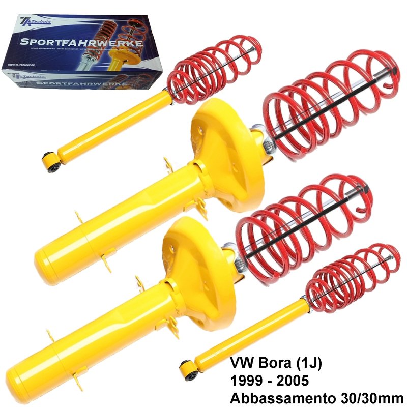 Kit Assetto Sportivo Fisso Tatechnix VW Bora (1J) da 05.1999 a 2005