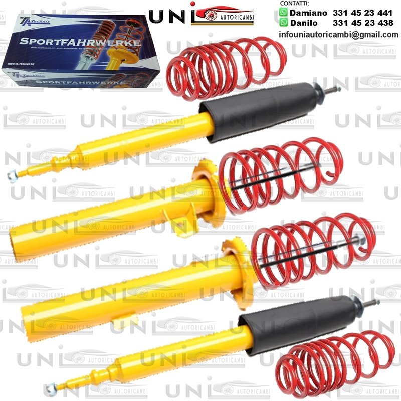 Kit Assetto Sportivo Fisso Tatechnix BMW Serie 1 Coupe (182) da 2007 a 2013