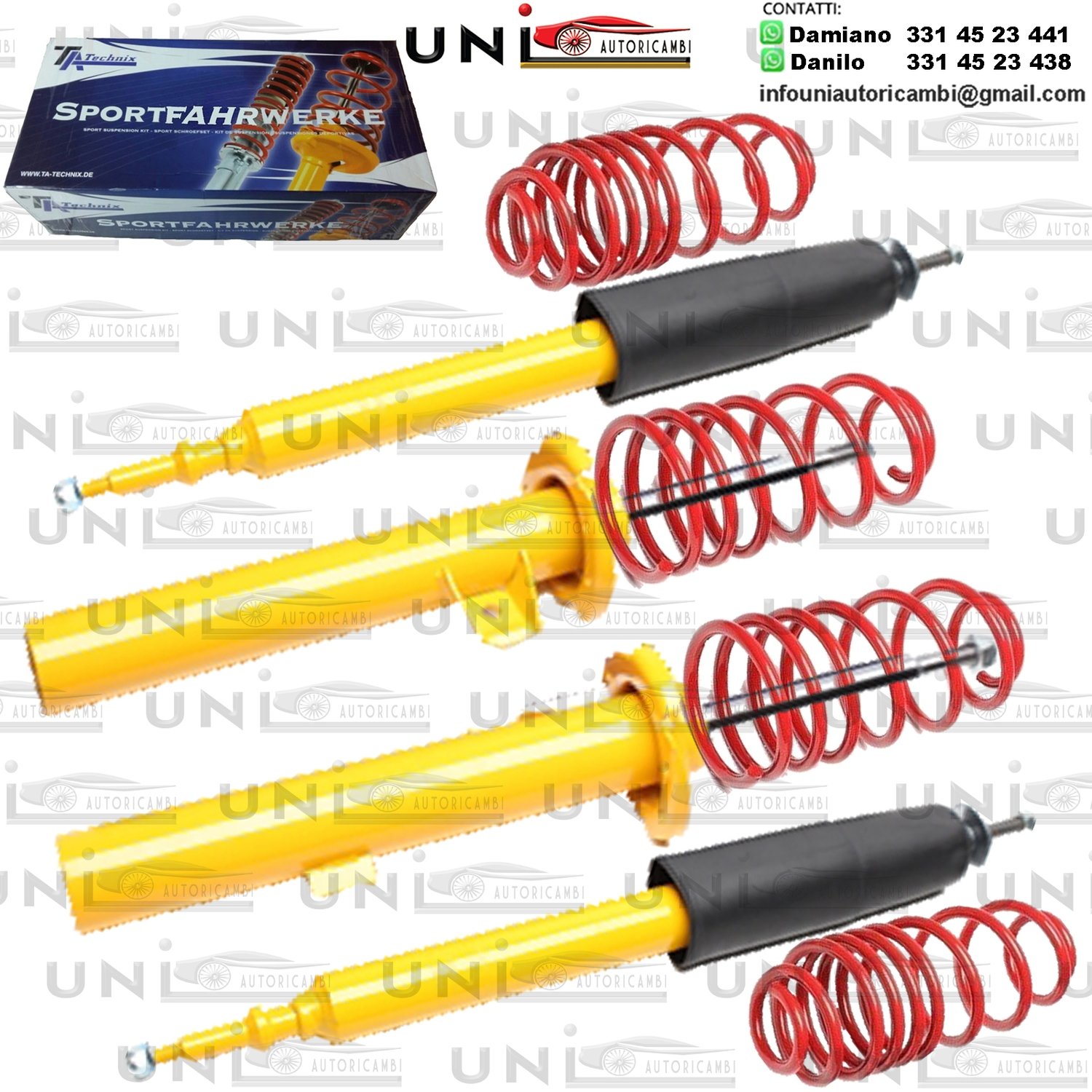 Kit Assetto Sportivo Fisso Tatechnix BMW Serie 3 Cabriolet (E93, 392C, 3C) da 2006 a 2013