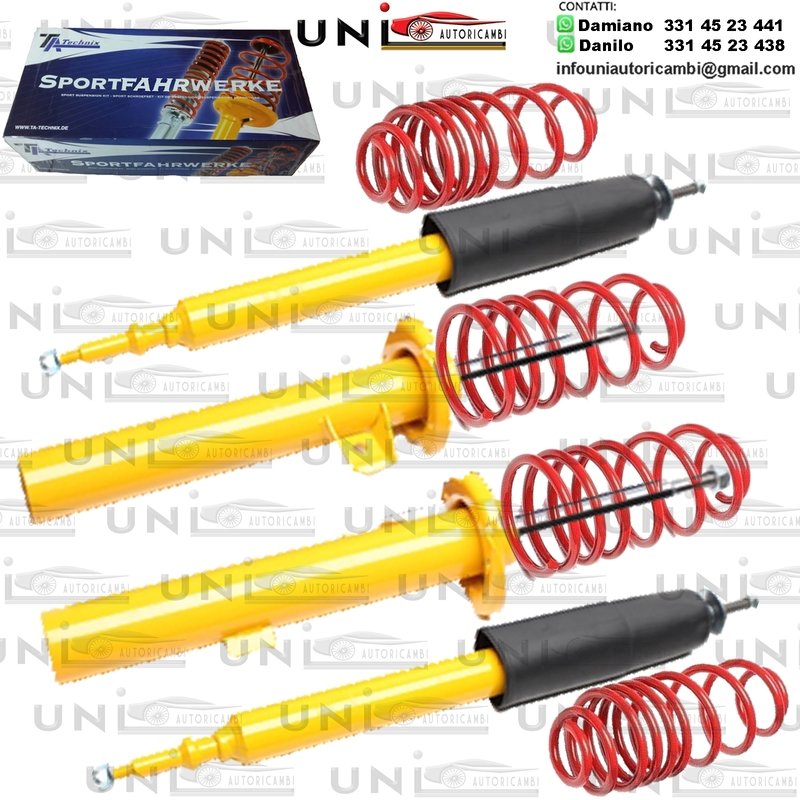 Kit Assetto Sportivo Fisso Tatechnix BMW Serie 3 Cabriolet (E93, 392C, 3C) da 2006 a 2013