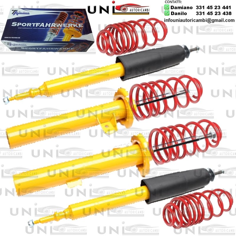 Kit Assetto Sportivo Fisso Tatechnix BMW Serie 3 Cabriolet (E93, 392C, 3C) da 2006 a 2013