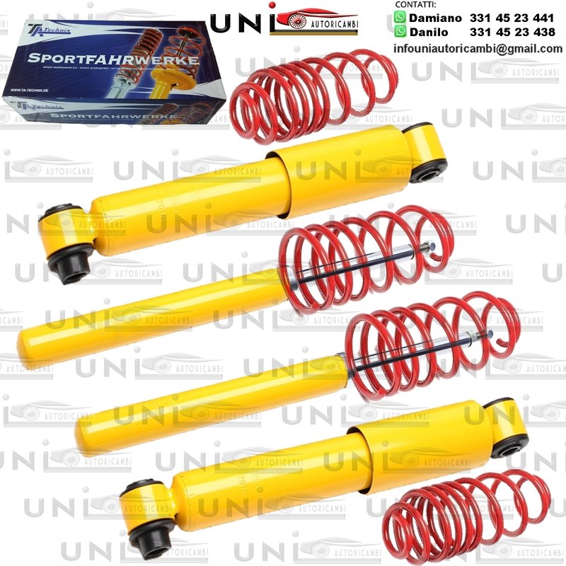 Kit Assetto Sportivo Fisso Tatechnix Citroën AX (ZA) da 1986 a 1998