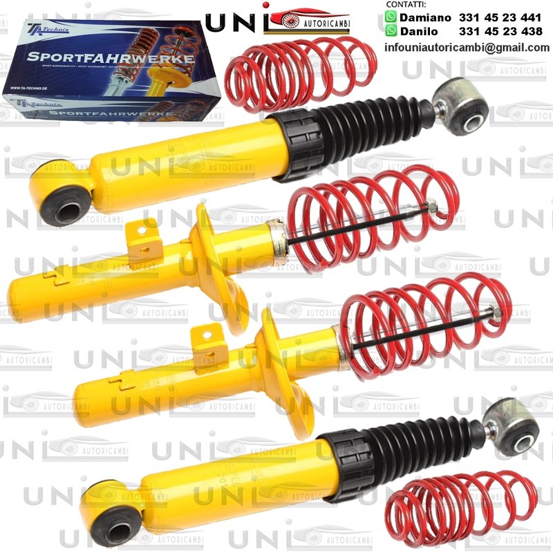 Kit Assetto Sportivo Fisso Tatechnix Citroën Xsara (N, N0, N1, N2) da 1997 a 2000