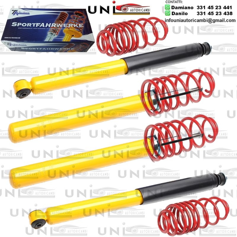 Kit Assetto Sportivo Fisso Tatechnix Daewoo Lanos (KLAT) da 1997 a 2004