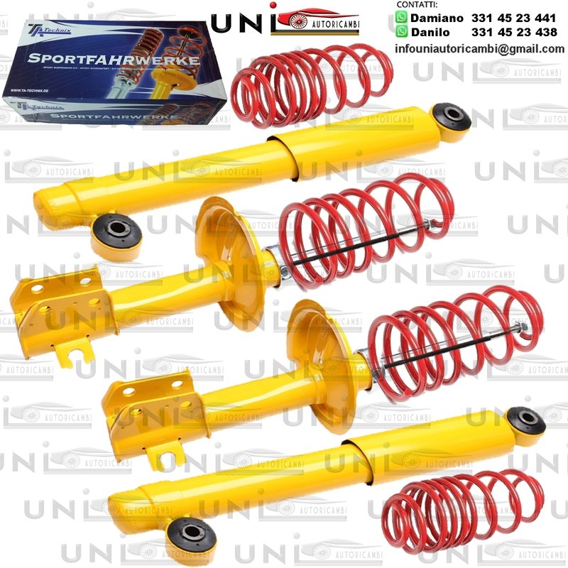 Kit Assetto Sportivo Fisso Tatechnix Fiat Cinquecento (170) da 1991 a 1998