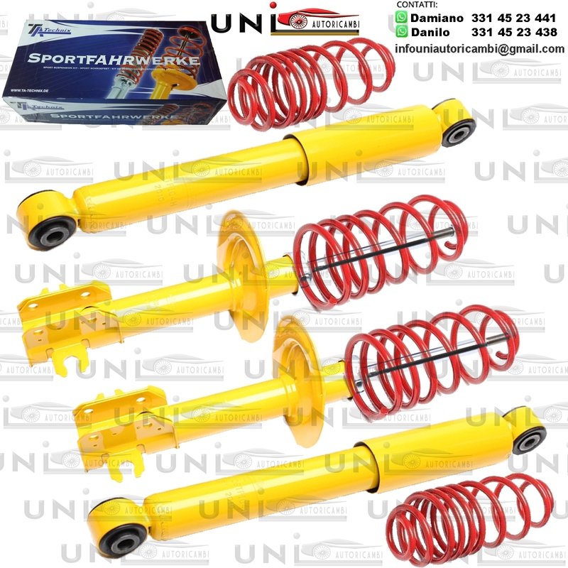 Kit Assetto Sportivo Fisso Tatechnix Fiat Punto (176) da 1993 a 1999