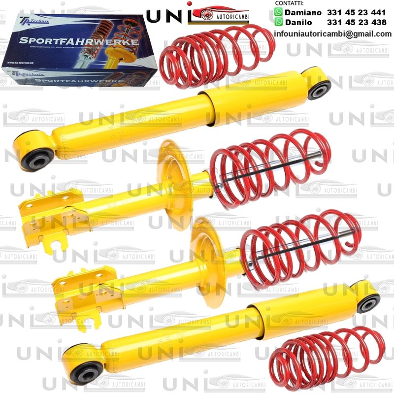 Kit Assetto Sportivo Fisso Tatechnix Fiat Punto (176) da 1993 a 1999