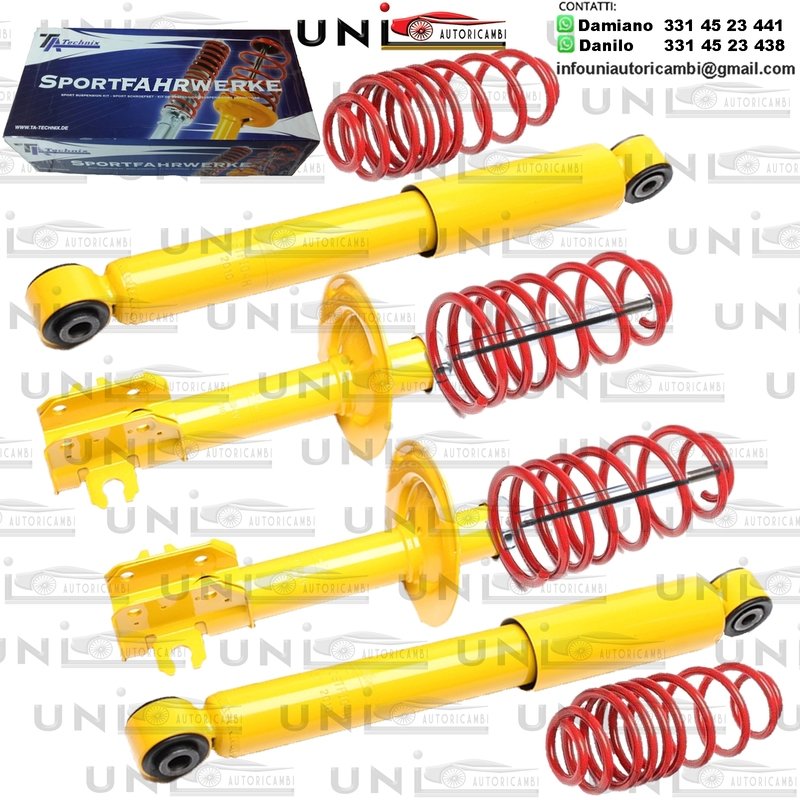 Kit Assetto Sportivo Fisso Tatechnix Fiat Punto (188) da 1999 a 2009