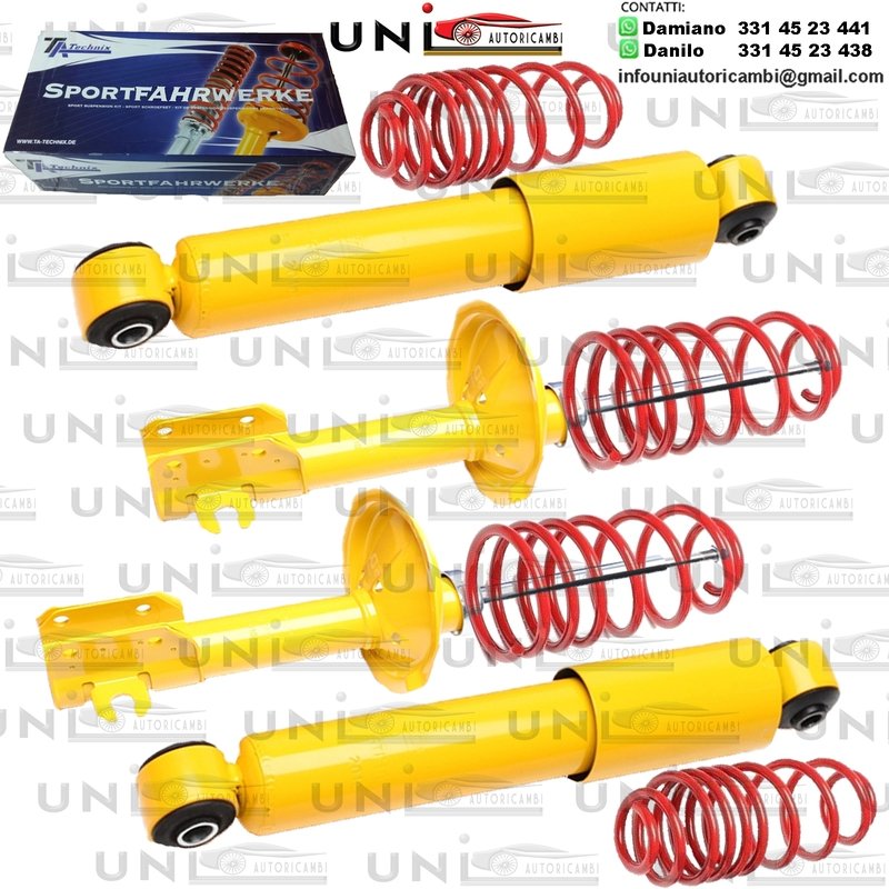 Kit Assetto Sportivo Fisso Tatechnix Fiat Punto (176) da 1997 a 2000