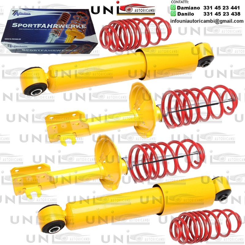 Kit Assetto Sportivo Fisso Tatechnix Fiat Punto (188) da 1999 a 2009