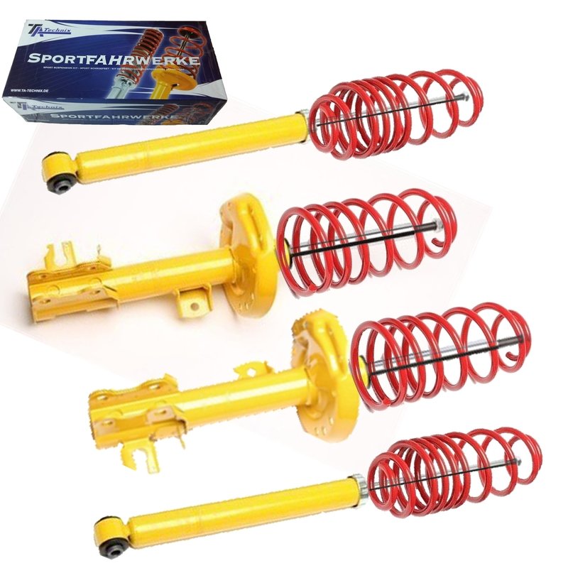 Kit Assetto Sportivo Fisso Tatechnix Fiat Abarth Grande Punto + Abarth Evo (199) da 2007 a 2012