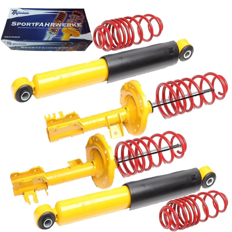 Kit Assetto Sportivo Fisso Tatechnix Fiat Abarth 500 (312) da 2015 a -