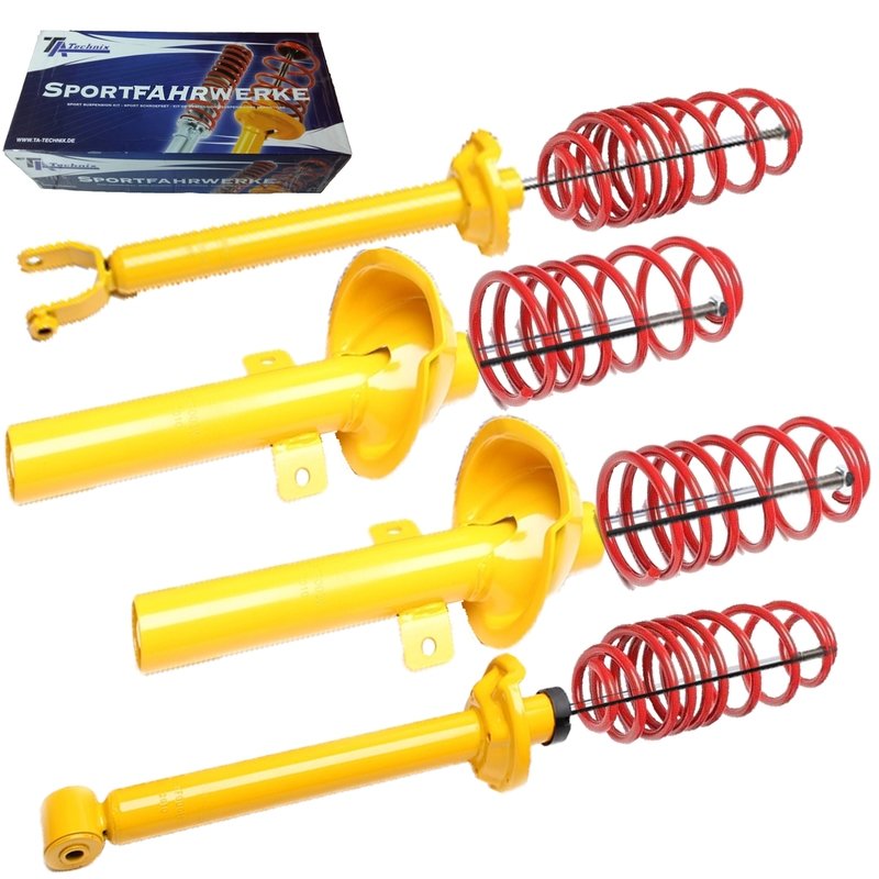 Kit Assetto Sportivo Fisso Tatechnix Ford Fiesta IV (JAS / JBS) da 1995 a 1998
