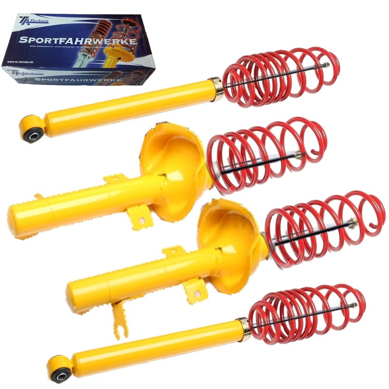 Kit Assetto Sportivo Fisso Tatechnix Ford Focus Berlina + Hatchback (DAW / DBW / DFW) da 1998 a 2004
