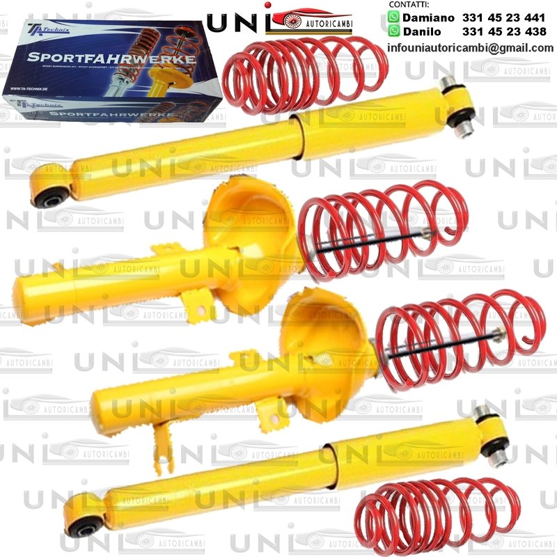 Kit Assetto Sportivo Fisso Tatechnix Ford Focus Turnier (DNW) da 1999 a 2004