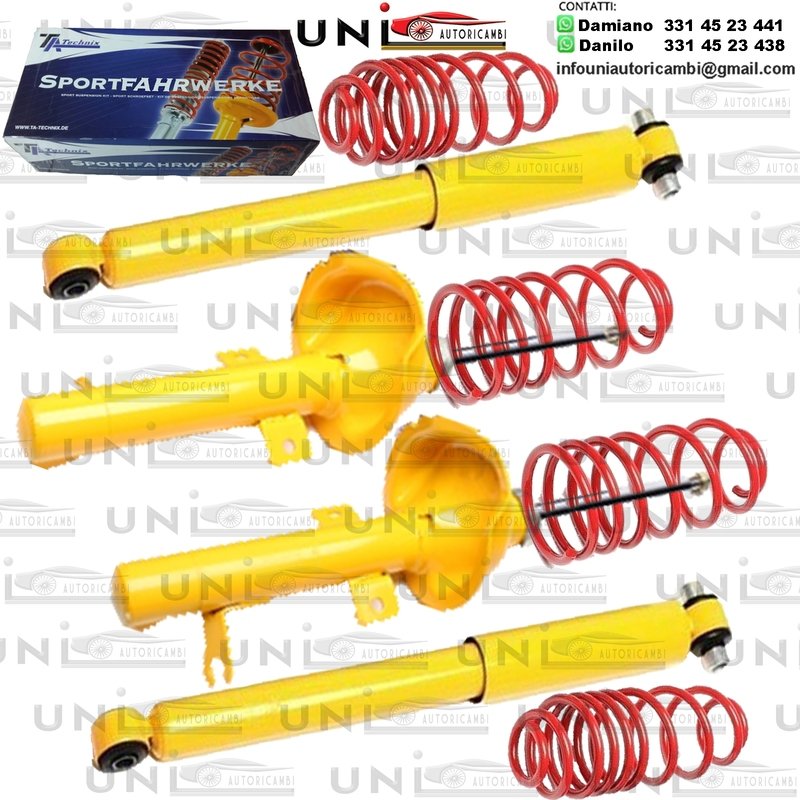 Kit Assetto Sportivo Fisso Tatechnix Ford Focus Turnier (DNW) da 1999 a 2004