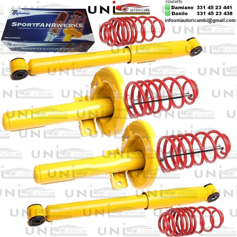 Kit Assetto Sportivo Fisso Tatechnix Ford Galaxy (WGR) da 1995 a 2006