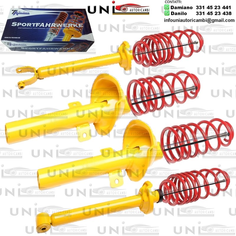 Kit Assetto Sportivo Fisso Tatechnix Ford KA (RBT) da 2000 a 2003