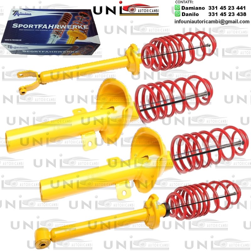 Kit Assetto Sportivo Fisso Tatechnix Ford Puma (ECT) da 1997 a 1998