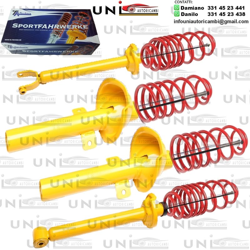 Kit Assetto Sportivo Fisso Tatechnix Ford Puma (ECT) da 1998 a 2002