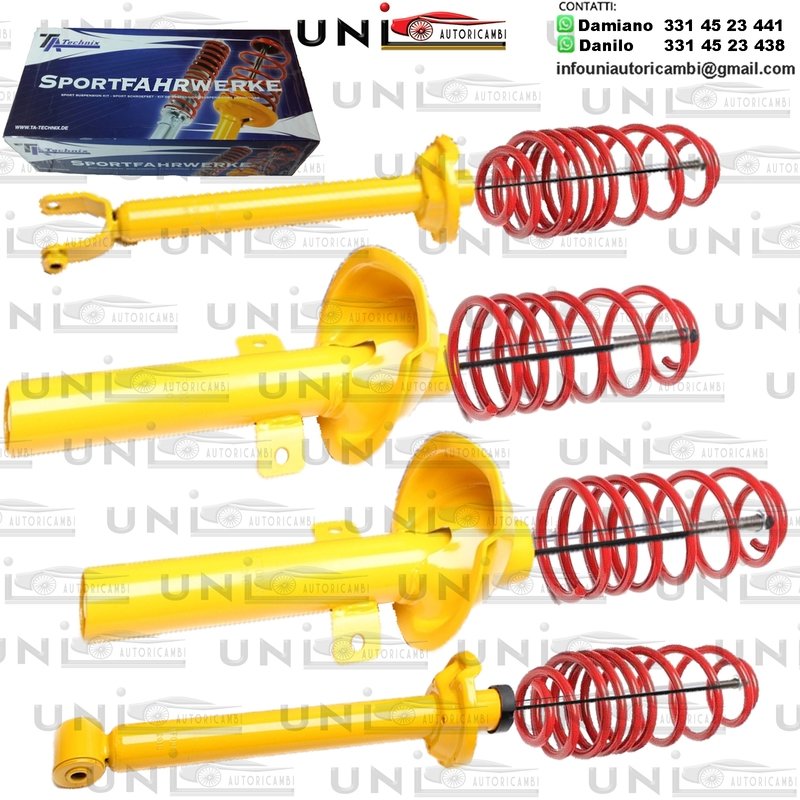 Kit Assetto Sportivo Fisso Tatechnix Ford KA (RBT) da 1998 a 2000