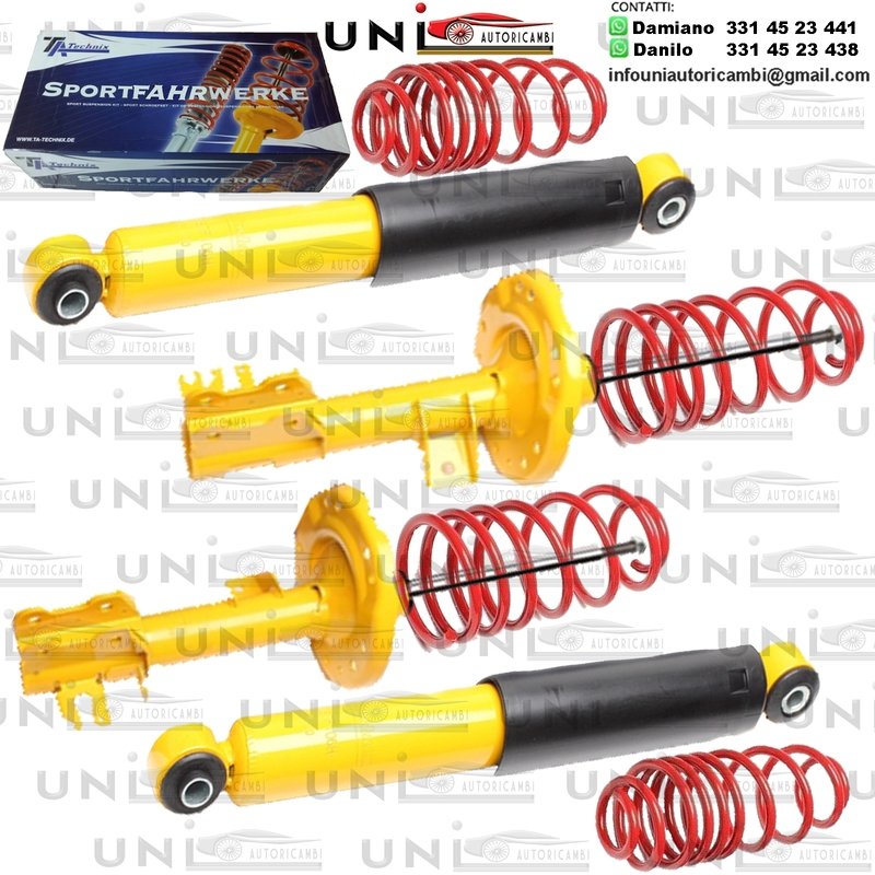 Kit Assetto Sportivo Fisso Tatechnix Ford KA (RU8) da 2008 a 2016